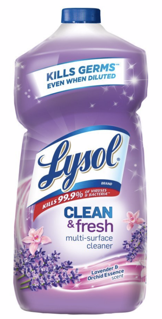 picture showing disinfectant lysol